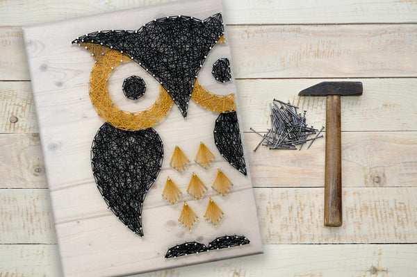 CRAFT-TASTIC® OWL STRING ART KIT