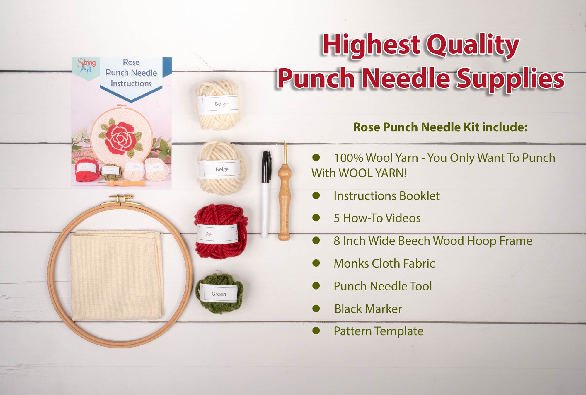 What Fabric Works with YOUR Punch Needle? [+ Free Cheat Sheet!]