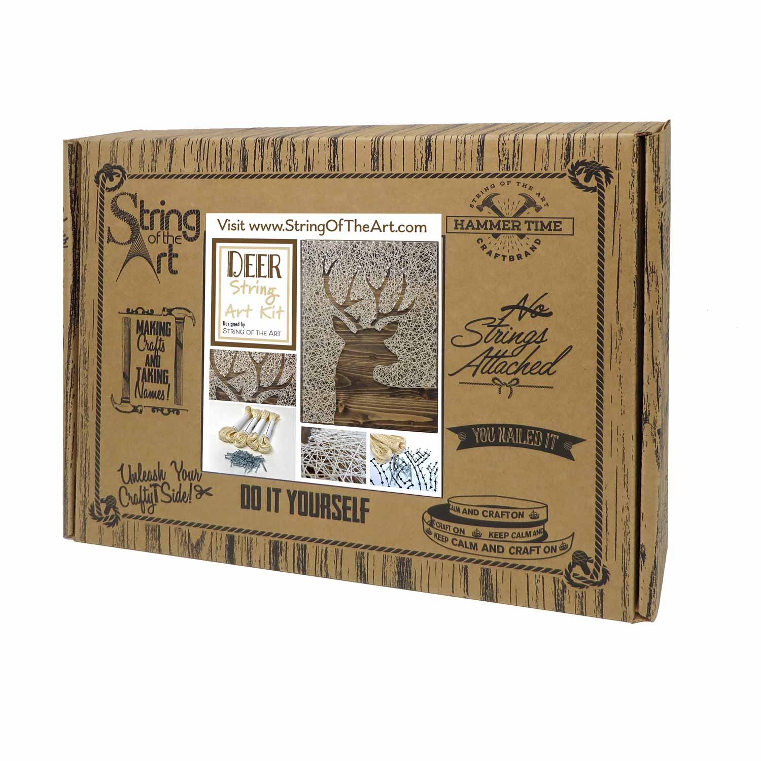 Brown Wooden Drawing And Coloring Kit, Packaging Type: Box