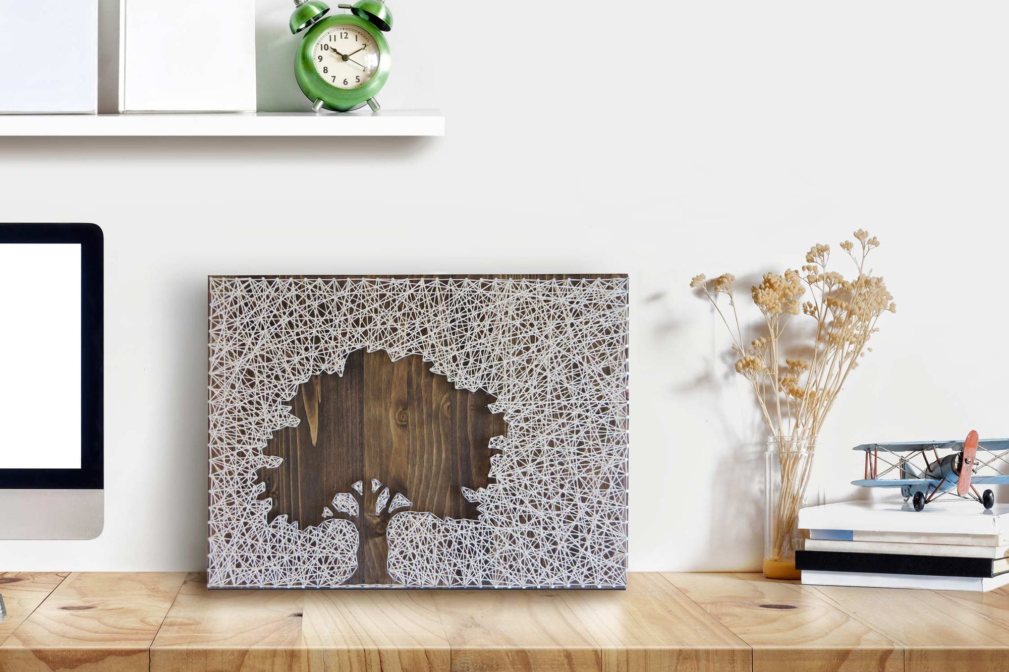 DIY String Art Kit | Oak Tree String Art | DIY Kit Includes All Supplies | Craft