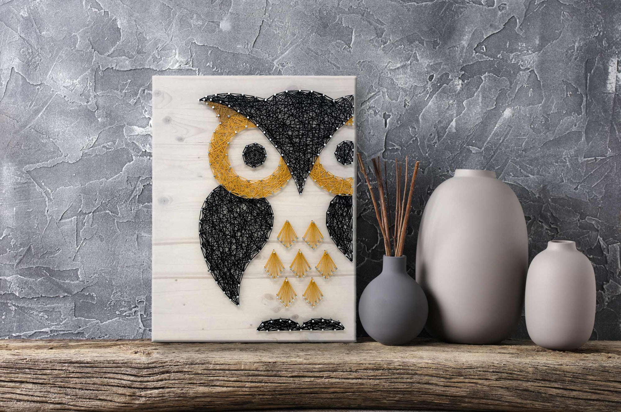 CRAFT-TASTIC® OWL STRING ART KIT